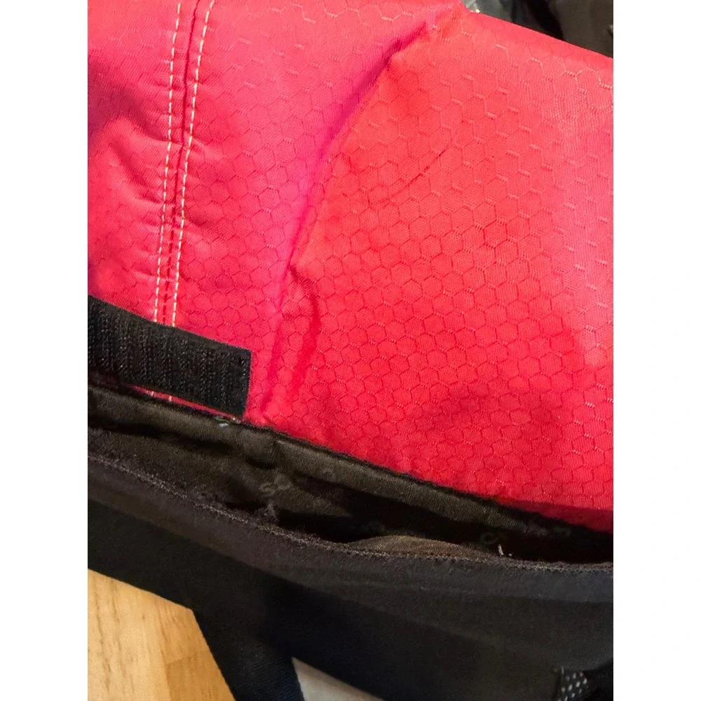 Crocs Messenger Bag Pink Blue Ripstop Nylon Disney Jibbitz Charms Crossbody Y2K